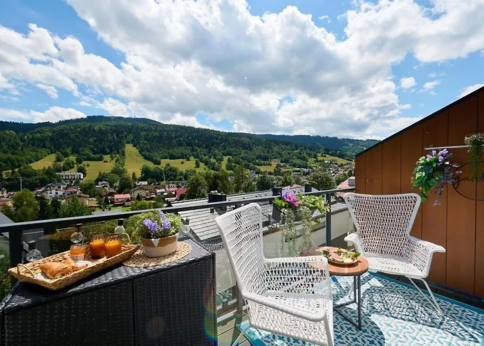 Elegance Z Widokiem Na Skrzyczne Apartmán *